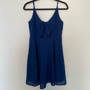 Urban Outfitters blue mini dress